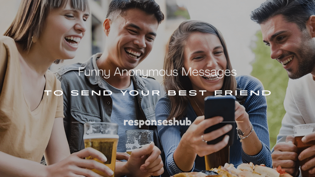 anonymous message ideas for friends
