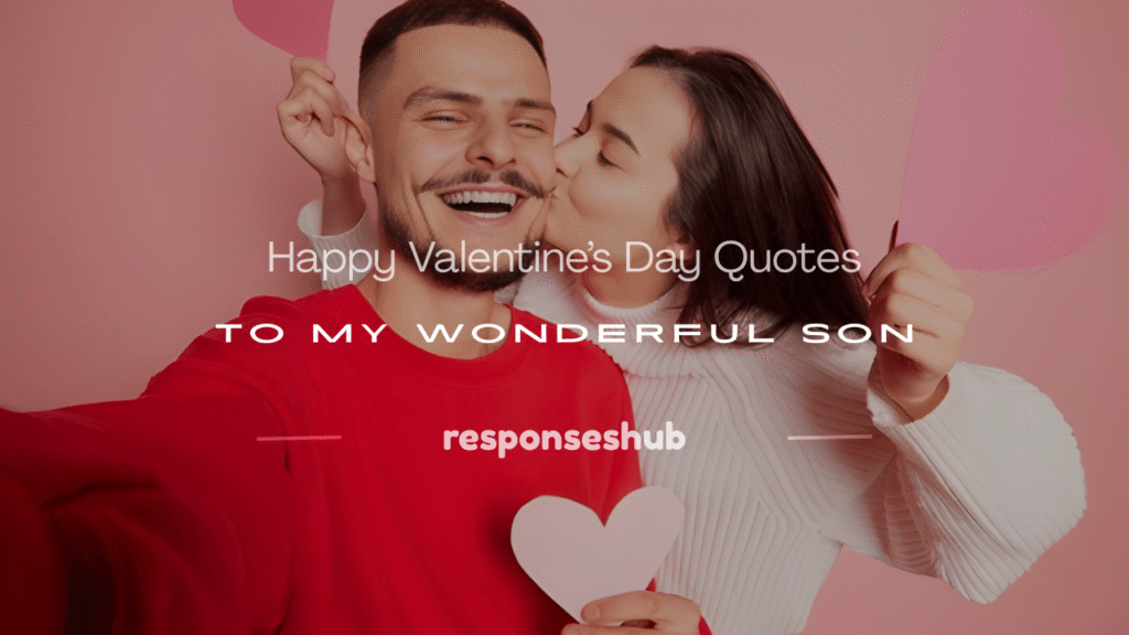 happy valentines day to my son quotes
