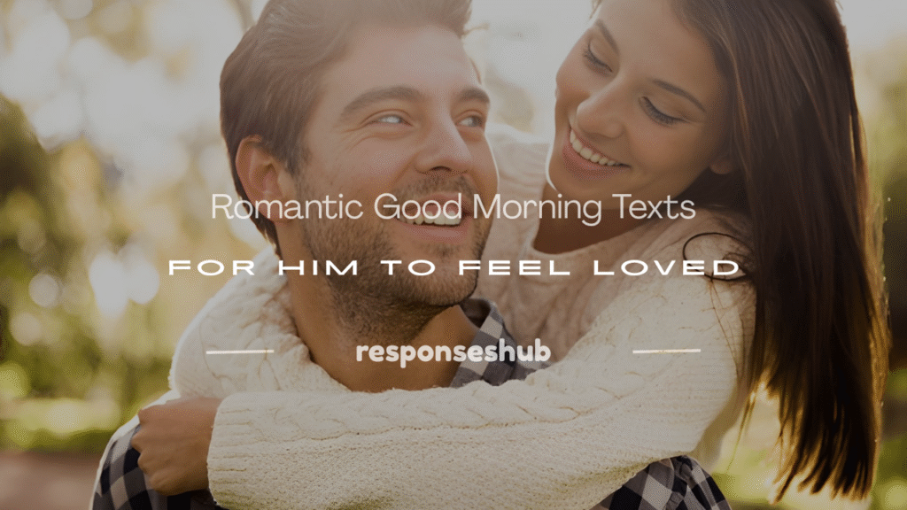 dirty good morning texts messages for him