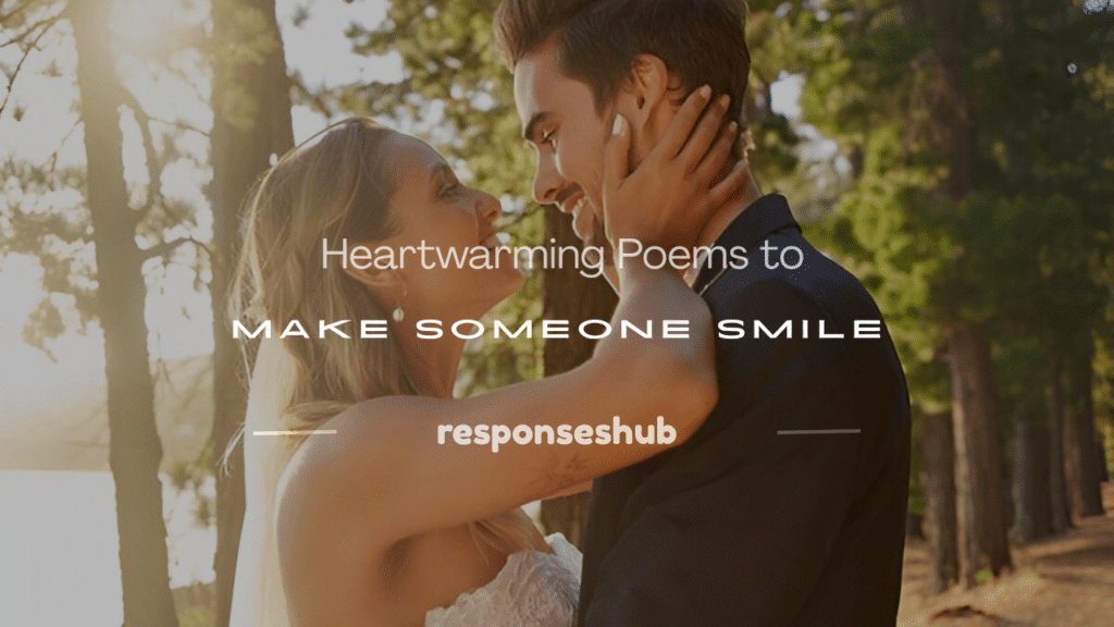 poems to make someone happy