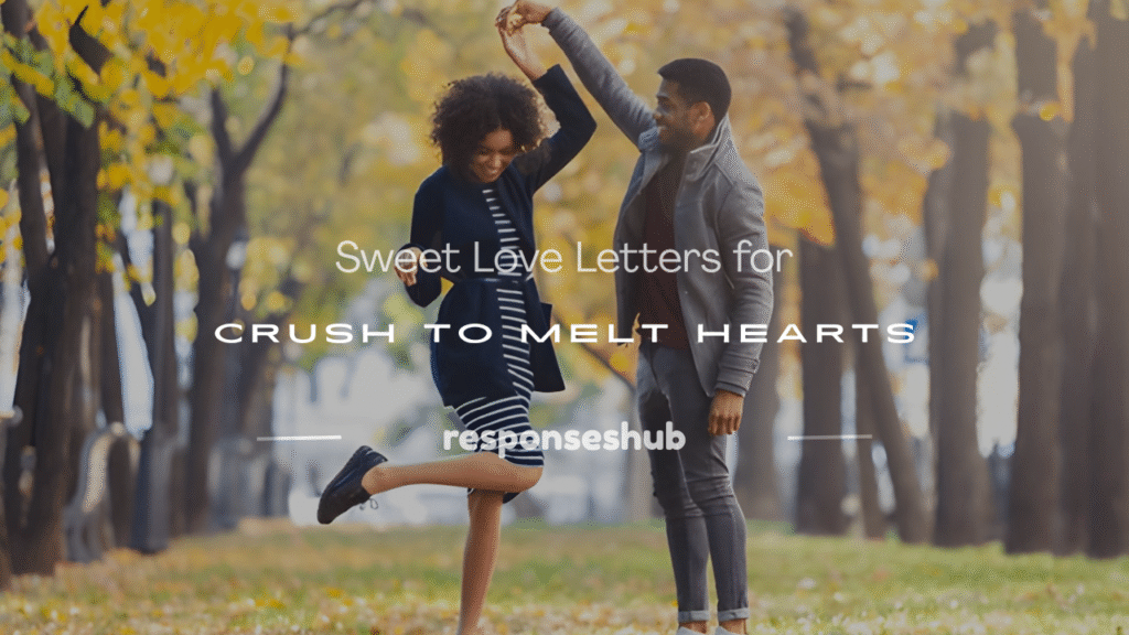 love letters to your crush