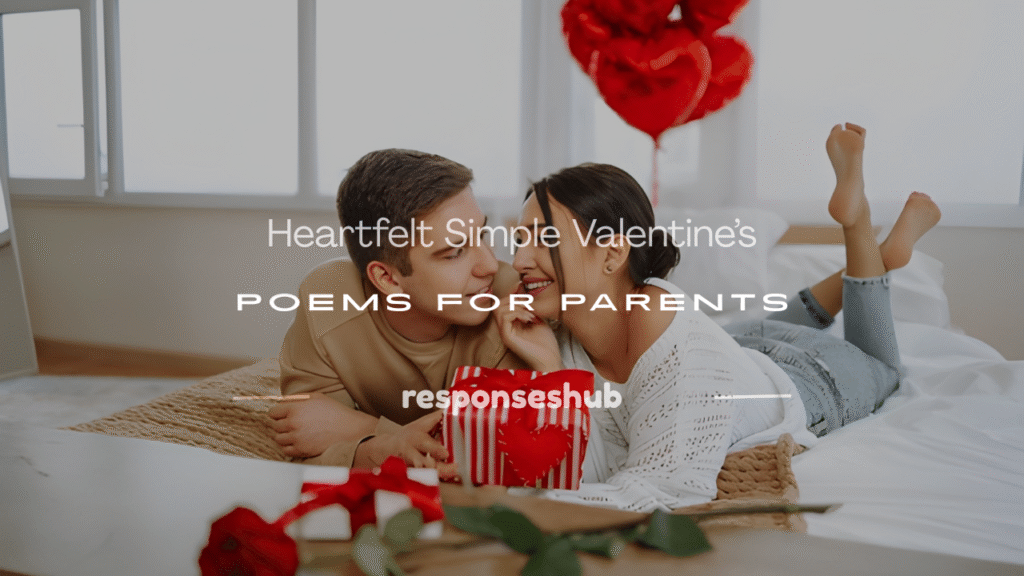 simple valentines day poems for parents