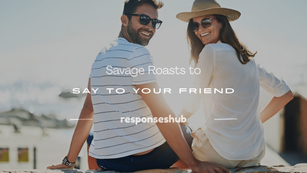 roasts to say to your friend