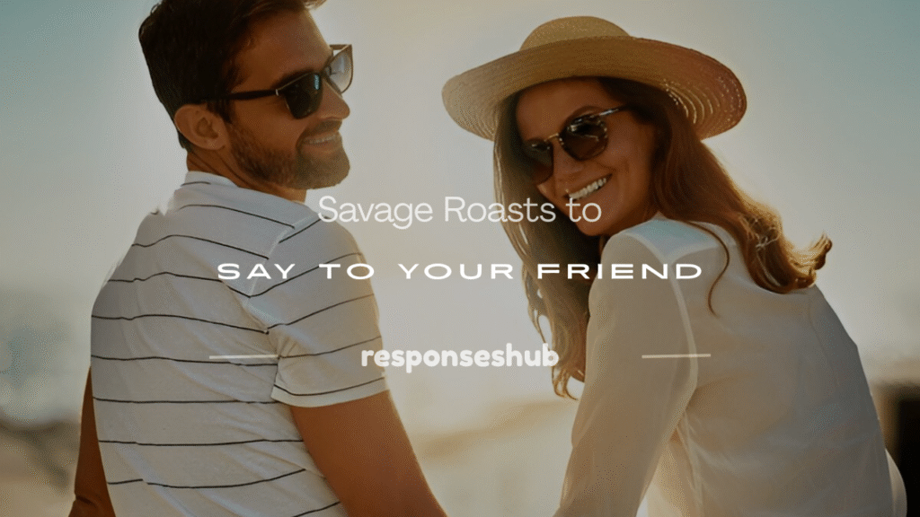 roasts to say to your friend