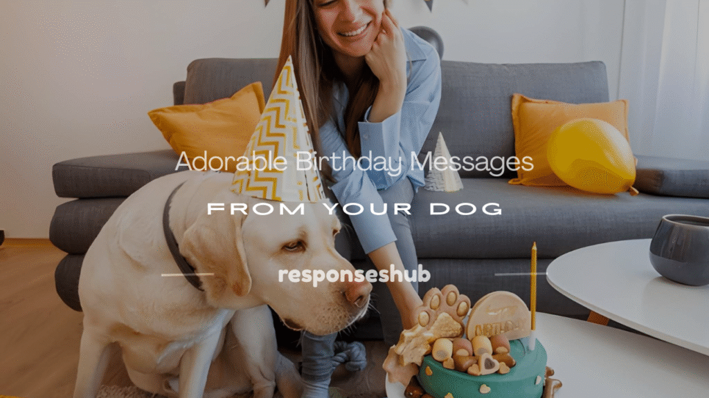birthday messages from dog