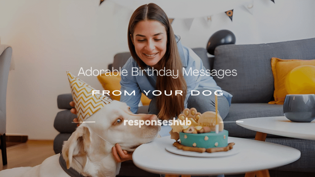 birthday messages from dog