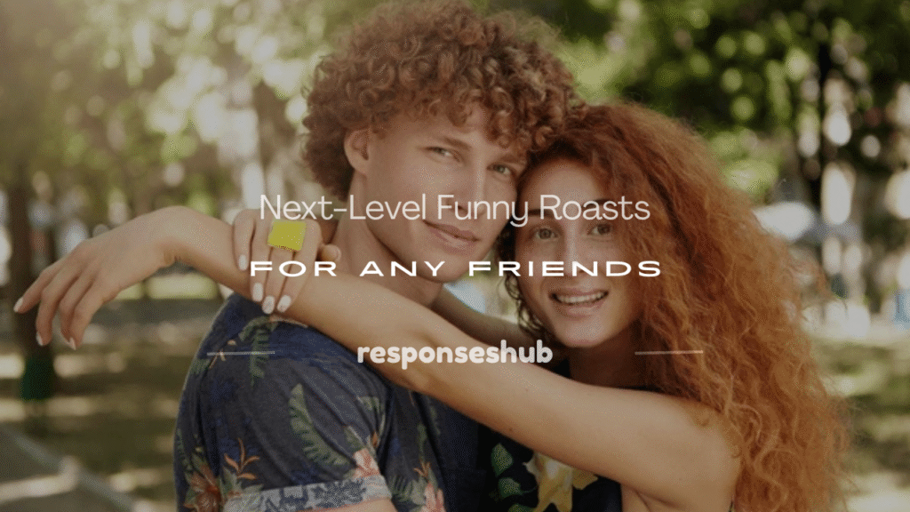 roast to say to your friends