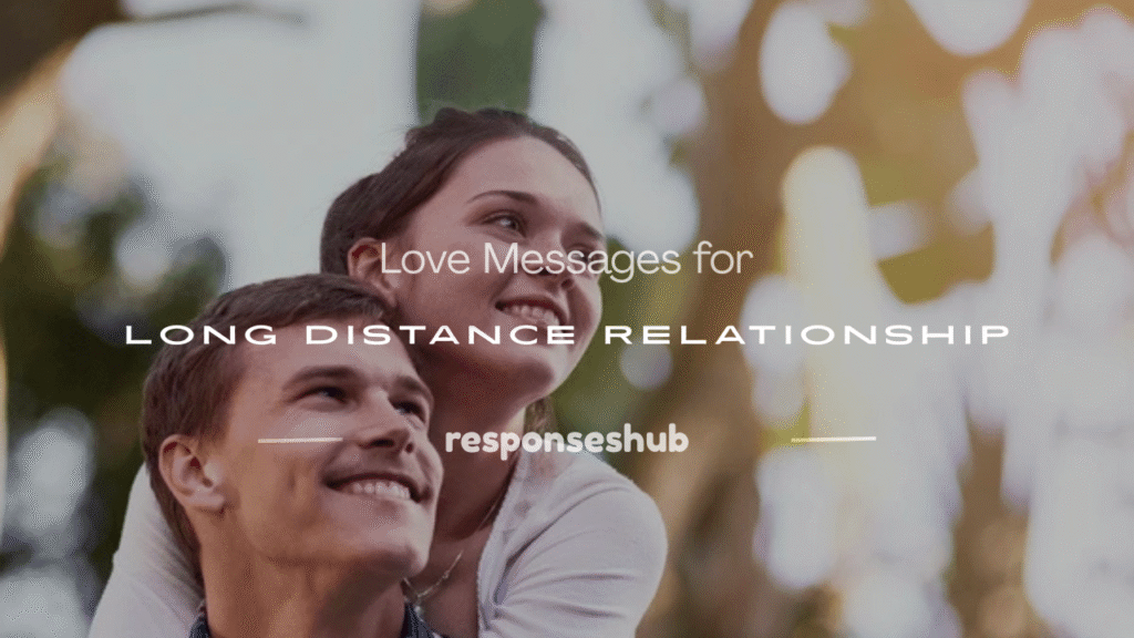 love messages for long distance relationship
