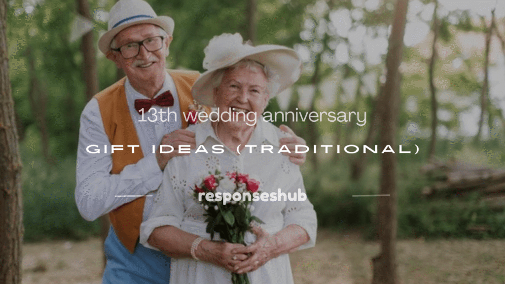 13th wedding anniversary gift ideas