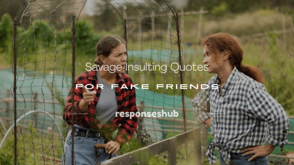 insulting quotes for fake friends