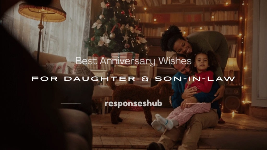 anniversary wishes for daughter and son in law