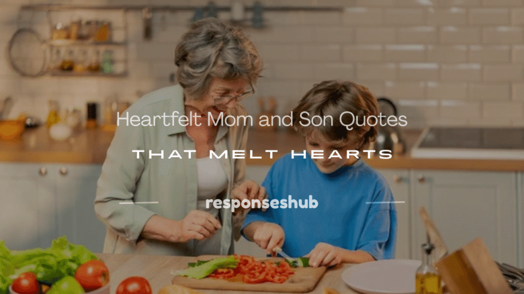 mom and son quotes