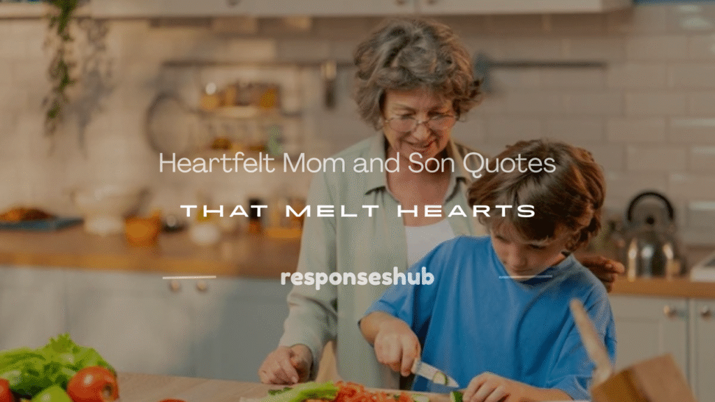 mom and son quotes