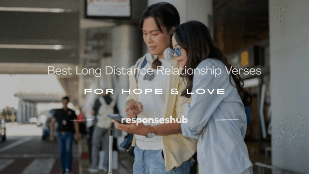 long distance relationship verses