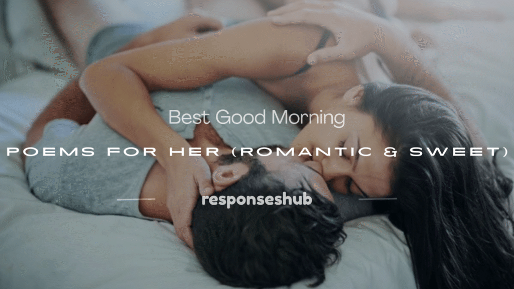 good morning poems for her