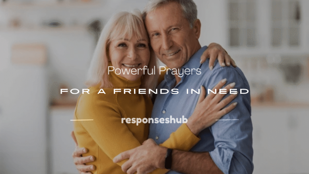 prayers for a friends