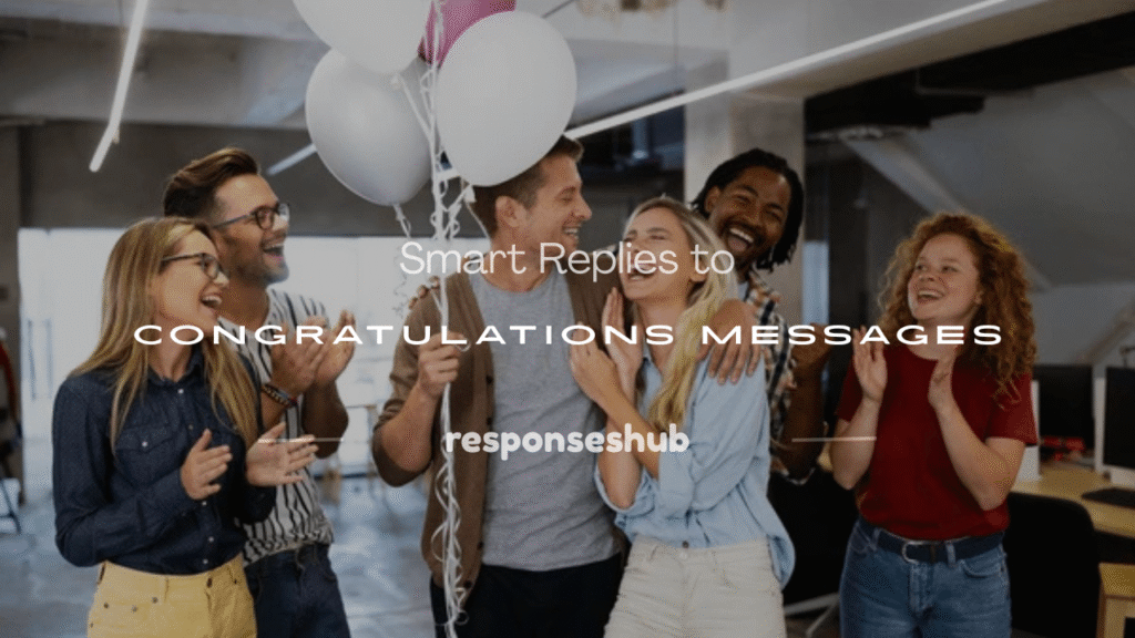 reply to congratulations message