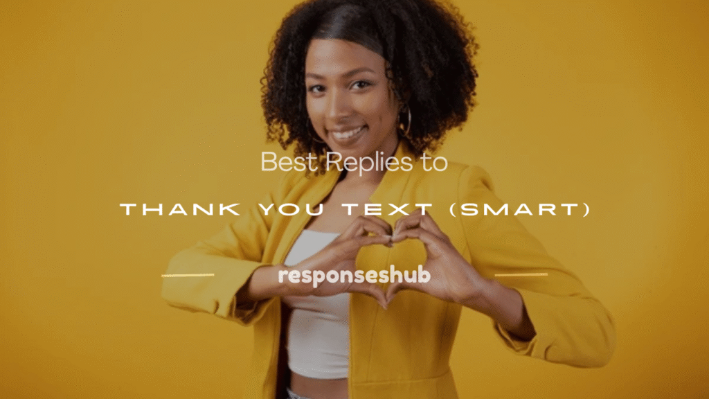how to reply to thank you text