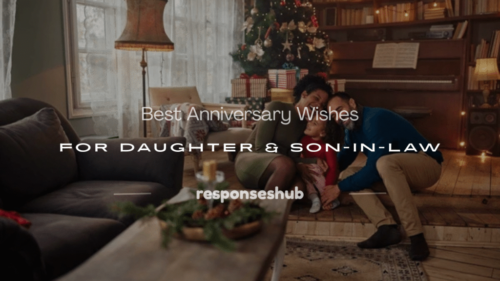 anniversary wishes for daughter and son in law