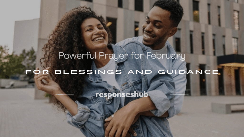 prayer for February
