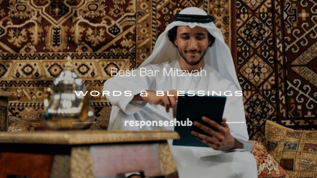 bar mitzvah words